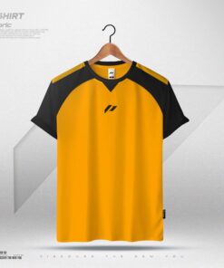 Mens Premium Contrast T-Shirt – Amber