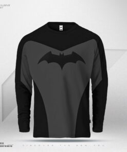 Mens Civic Edition Premium Full Sleeve T-shirt - Batman