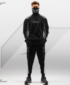 Metro Edition High Neck Tracksuit - Venom