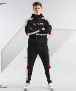 Metro Edition High Neck Hoodie Tracksuit - Vigor